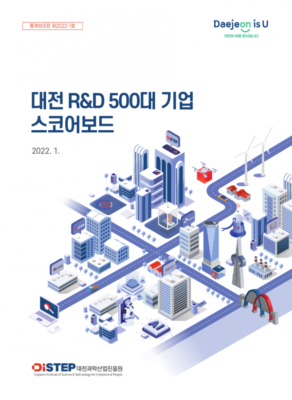 [통계브리프 제2022-1호] 대전 R&D 500대 기업 스코어보드